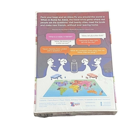 WHEN IN ROME - BOARD GAME - THE TRIVIA GAME - NEW IN BOX. - S7 - Picture 4 of 4